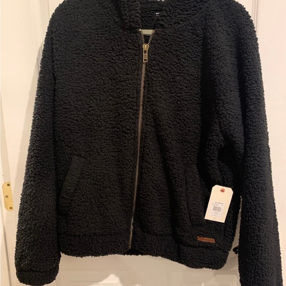 Billabong Reine Down Fleece Hooded Jacket - Picture 2 of 3